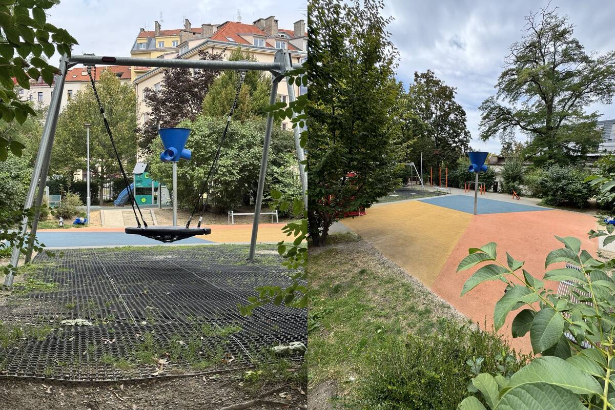 Hřiště pro malé i velké v Podolí: zábava i praktické zázemí